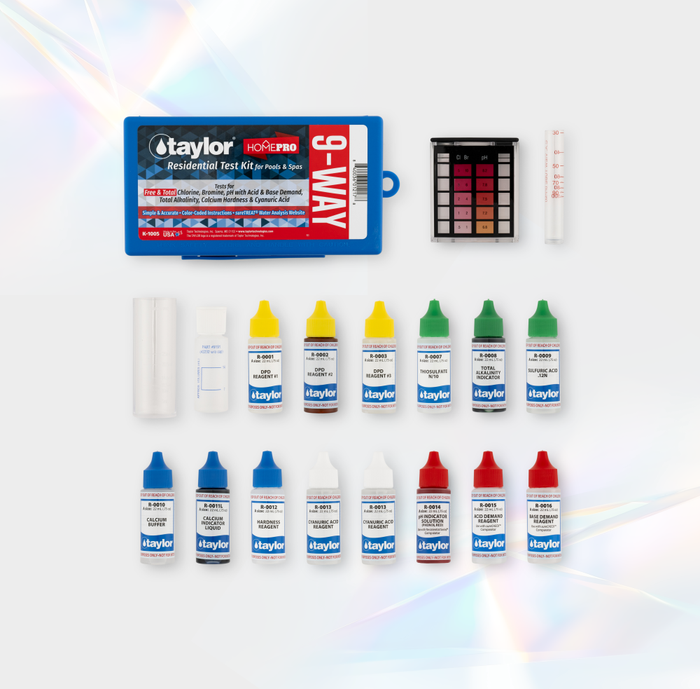 Taylor HomePro K-1005 9-Way Test Kit